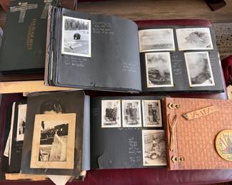 Antique photo albums