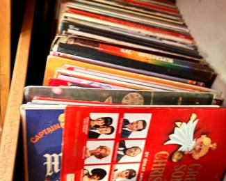 Vinyl records galore 