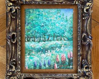 Illegibly Signed
Impressionist Landscape
Oil on Canvas