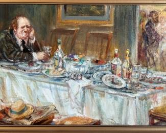 Moshe Chauski
Oil on Board