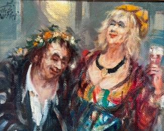 Moshe Chauski
Oil on Board