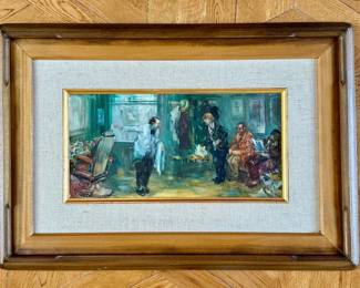 Moshe Chauski
Oil on Board