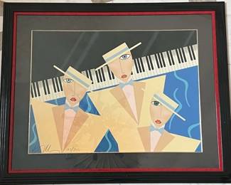 Robin Morris
Lithograph