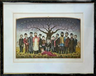 Yavengi Abeshaus
Lithograph