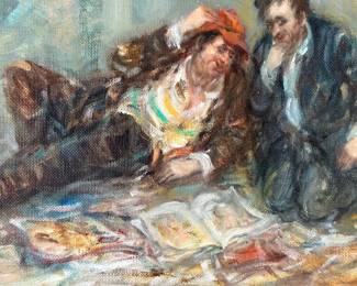 Moshe Chauski
Oil on Board