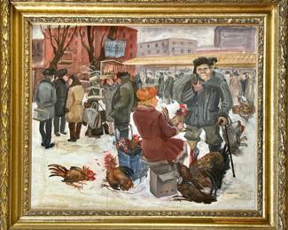 Russian Watercolor on Illustration Board