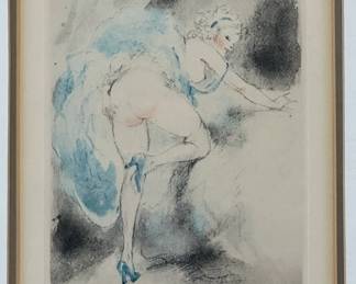 Louis Icart
Felicia in Blue
Lithograph