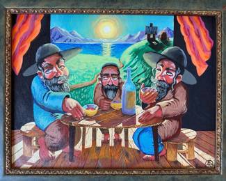 Aschatr Achmetouv
Judaica Oil on Canvas