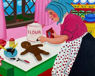 Denise De Carlo
Gingerbread Man
Acrylic on Canvas