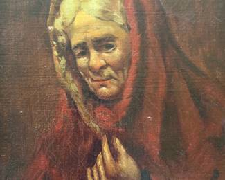 Unsigned
Antique Oil on Canvas