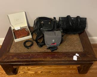 Handbags by Verdi Design, JW Hulme Co, and Giorgio Armani