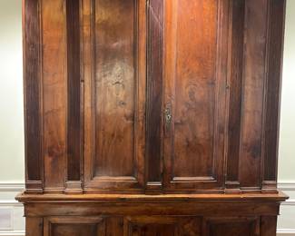 Antique 2 Part Cabinet