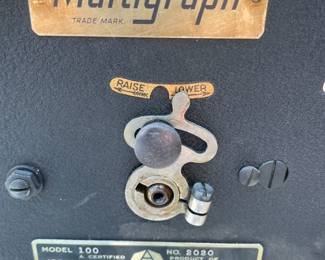 Antique MultiGraph Model 100 with all Equipment Printer