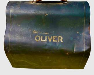 The Oliver Typewriter The Printype Military Green ANTIQUE 1913