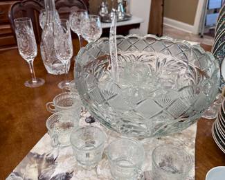 Crystal Punch Set