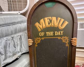 Fun Menu Board