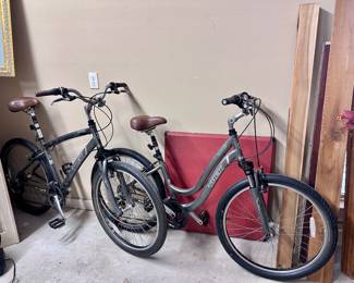 His and Hers Trek Bicycles