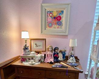 Oak Dresser - Dolls - Bessie Pease Gutman Print