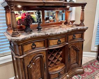 Pulaski Marble Top Buffet