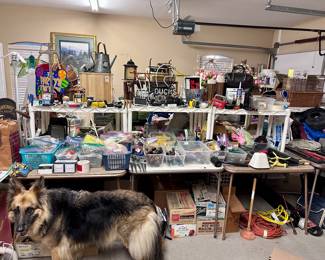 Garage is Full!! Tools and much more!