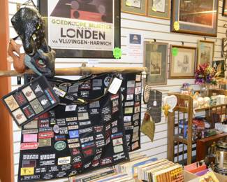 Patches, Dinasaur Mask, Artwork, Signed Baseballs, Vinyl, Large Vintage Ice Holder, Blendar