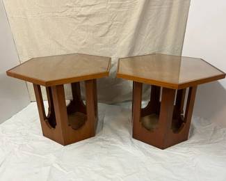 Pair of Mid Century Tables by Harvey Probber