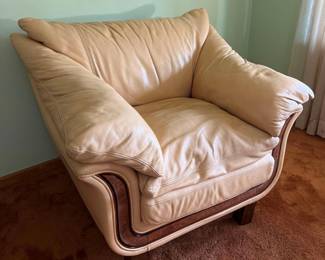 Nieri Italian Designer Leather Chair