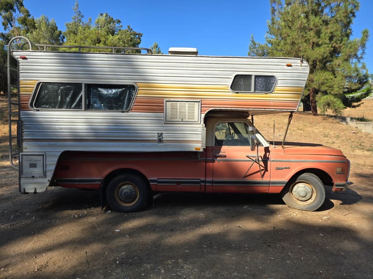 1972 Series C 10 Truck with Camper