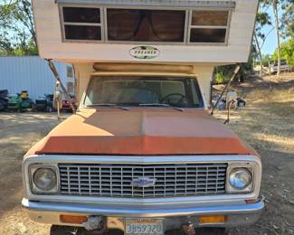 1972 Series C 10 Truck with Camper
