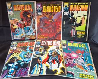 Comic book collection - Death's Head, Marvel Universe