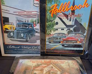 Fallbrook Vintage Car Show posters