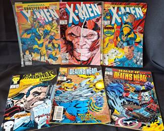 Comic book collection - X-Men, Death's Head, The Punisher, Marvel Universe
