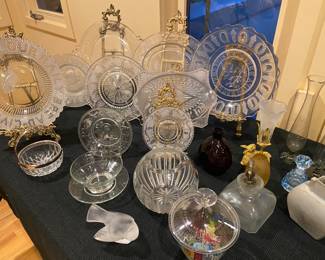 Gorgeous Vintage Pressed Glass, Orrefors, 