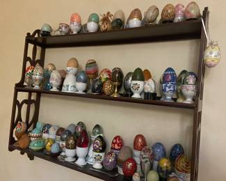 Egg and Egg Cup Collection