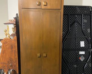 Mid Century Tall Closet