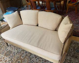 LoveSeat, In Mint Condition with Down Pillows and Cushions