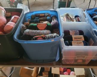 Lots of yarn