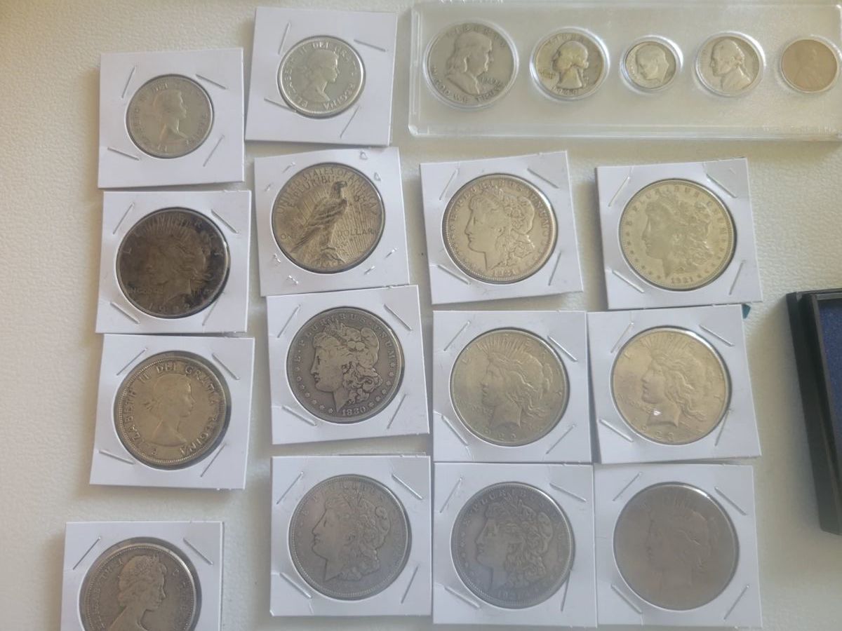 Silver coins