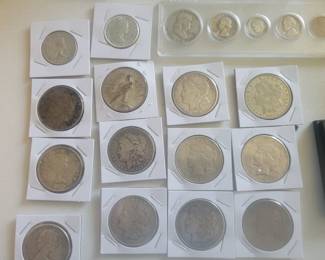 Silver coins
