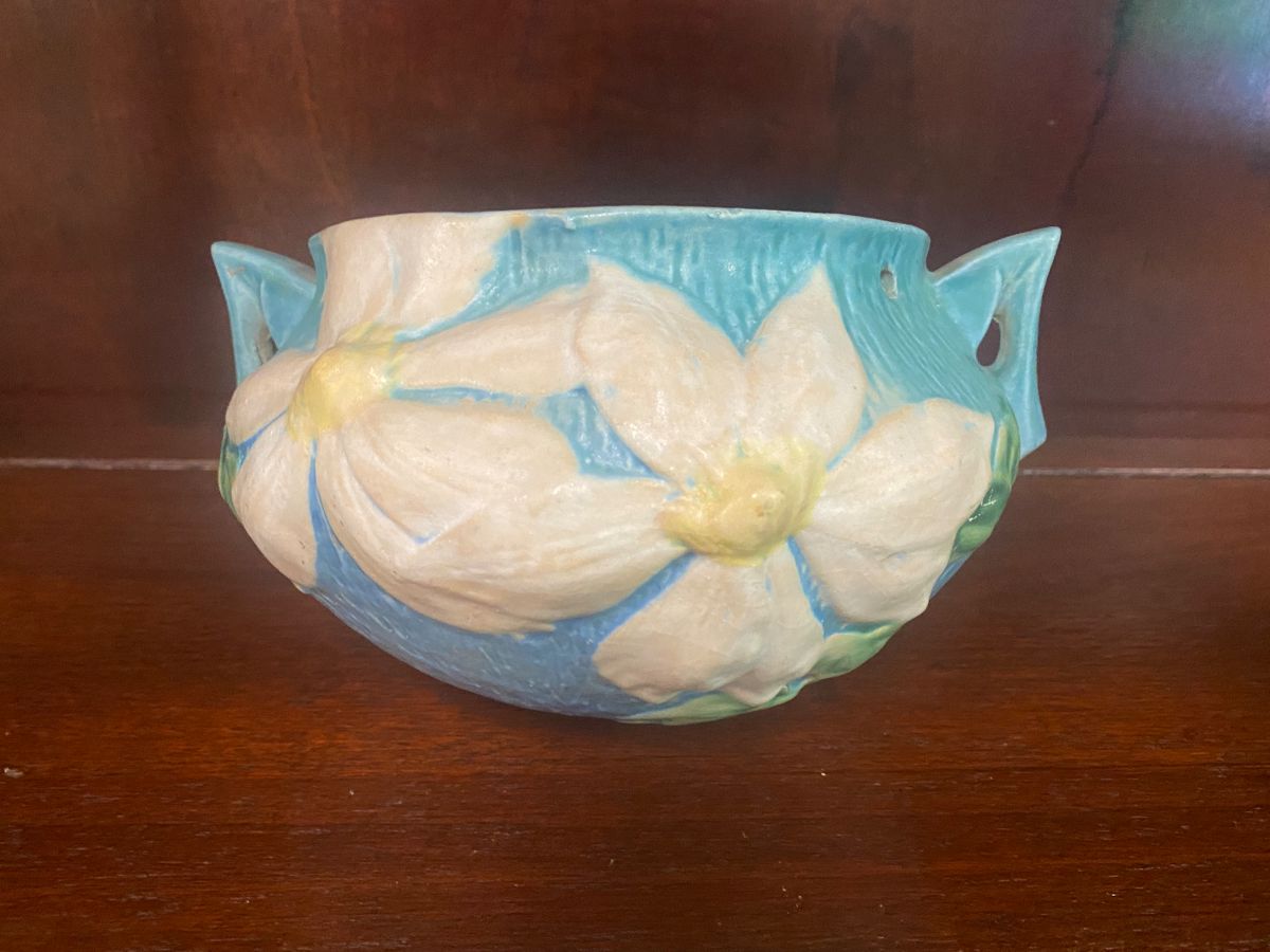 Roseville Blue Clematis Hanging Basket