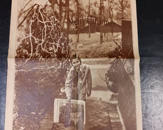 "Merry Christmas!" Birmingham News dated December 24th, 1933