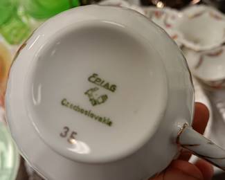 Czechoslovakian China Set