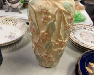 Large Consolidated “Phoenix” Glass Vase