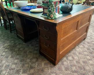late 1800s/Early 1900s Partners Desk Rear View