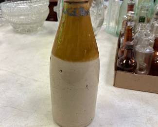 Early Pottery Beer Bottle