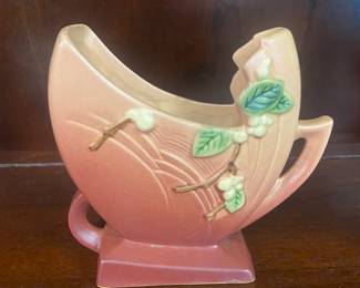 Roseville Snowberry Vase