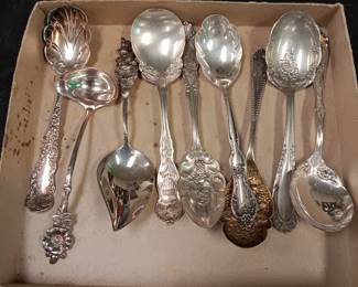 Assorted Silver Plated Spoons