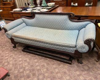 Gorgeous Empire Carved Sofa
