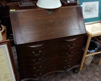 Dropfront Mahogany Desk