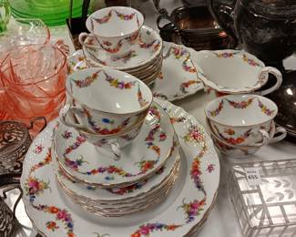 Czechoslovakian China Set